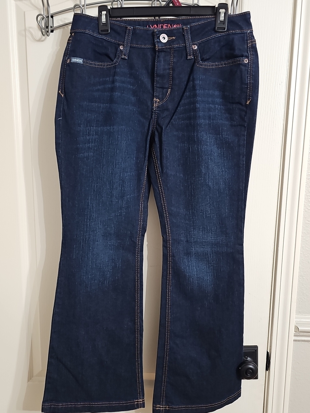 Cinch Women's Dark Indigo Wide Leg Jeans